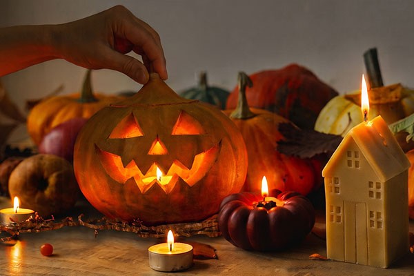Candele per Halloween